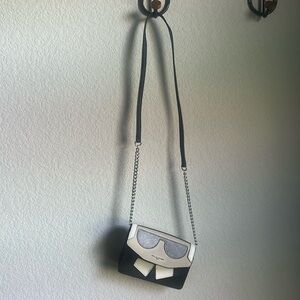 Karl Lagerfeld Face Purse Crossbody